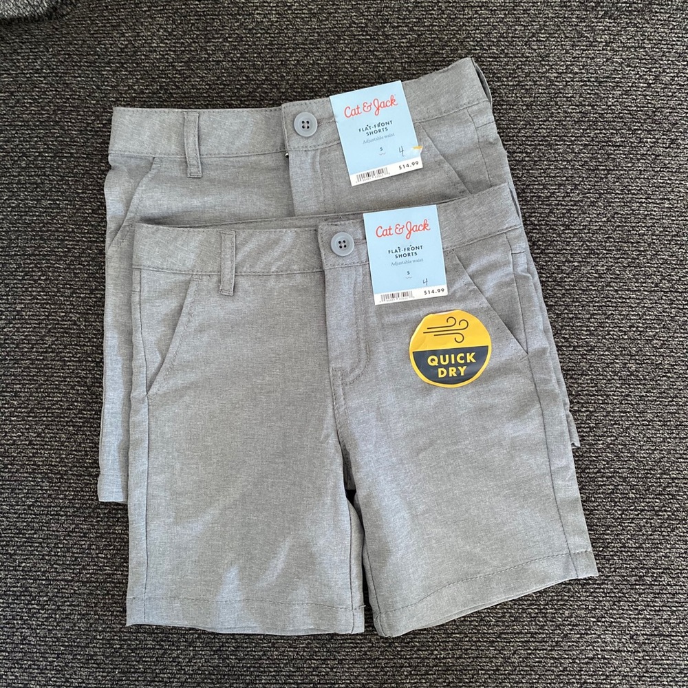 Two boy shorts size 5t